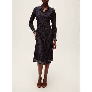 NEW VERONICA BEARD lex dress in navy multi